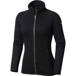 COLUMBIA Bluza Roffe Ridge Full Zip Fle Black XS. Czarne bluzy sportowe damskie Columbia, xs, bez wzorów, z polaru, bez rękawów, bez kaptura. Za 345,00 zł.
