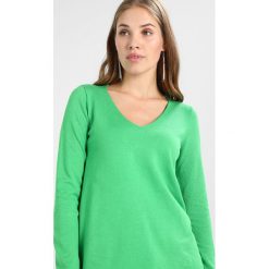 Swetry klasyczne damskie: Culture ANNEMARIE VNECK Sweter vibrant green