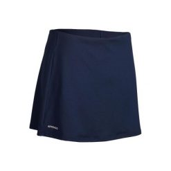 Spódniczka tenisowa Essential 100. Niebieskie spódniczki damskie ARTENGO, l, bez wzorów, z elastanu, sportowe, sportowe. Za 29,99 zł.