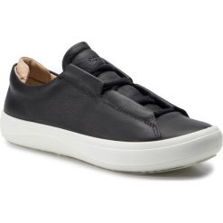Półbuty ECCO - Kinhin 43100451103 Black/Veg Tan Withe Outsole. Czarne półbuty męskie ecco, na co dzień, bez wzorów, ze skóry, klasyczne, bez zapięcia. W wyprzedaży za 469,00 zł.