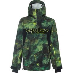 Oakley kurtka narciarska męska Black Forest Shell. Czarne kurtki męskie Oakley, m, bez wzorów, bez kaptura, narciarskie. Za 1290,00 zł.