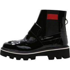 Botki damskie: MSGM Botki na platformie black