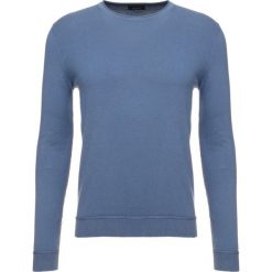 Swetry klasyczne męskie: Sisley Sweter mottled royal blue