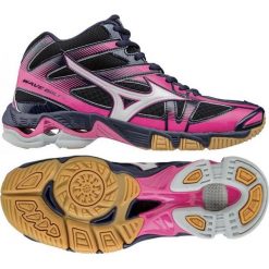 Buty sportowe damskie: Mizuno Buty damskie Wave Bolt 6 MID różowe r. 38 (V1GC176572 )