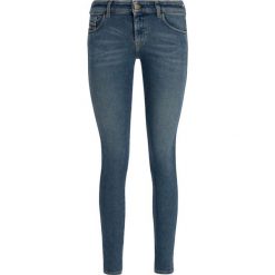 Jeansy Slim Fit Diesel Slandy 00SXJN083AL. Niebieskie jeansy damskie Diesel. W wyprzedaży za 459,00 zł.