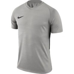 Koszulka chłopięca Y Nk Dry Tiempo Prem Jsy Ss szara r. S (894111 057). Szare t-shirty chłopięce Nike, bez wzorów, bez rękawów. Za 62,28 zł.