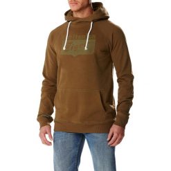 Onitsuka Tiger Hoodie 123496-0453. Zielone bluzy męskie Onitsuka Tiger, xl, bez wzorów, z bawełny, bez kołnierzyka, bez rękawów, bez kaptura. W wyprzedaży za 169,99 zł.
