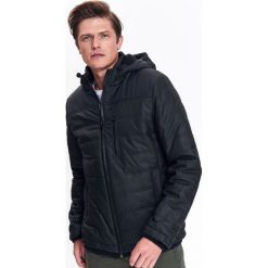 KURTKA KRÓTKA MĘSKA PIKOWANA Z ŁĄCZONYCH TKANIN. Czarne kurtki męskie pikowane marki TRIBAN, na zimę, xl, z elastanu. Za 174,99 zł.