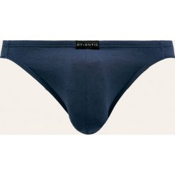 Atlantic - Slipy (2-pack). Niebieskie bokserki męskie Atlantic, bez wzorów, z elastanu. W wyprzedaży za 59,90 zł.