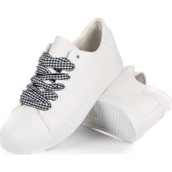 Trampki i tenisówki damskie: BIAŁE TRAMPKI Z FRĘDZLAMI IDEAL SHOES