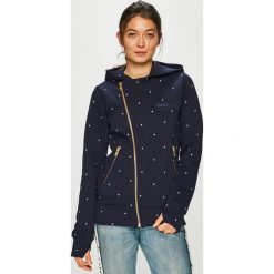 Femi Stories - Bluza Bonbon. Czarne bluzy rozpinane damskie Femi Stories, l, z bawełny, z kapturem. W wyprzedaży za 259,90 zł.