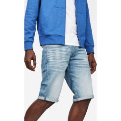 G-Star Raw - Szorty. Niebieskie spodenki i szorty męskie G-Star RAW, bez wzorów, z bawełny, retro. Za 329,90 zł.