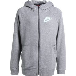 Nike Performance MODERN Bluza rozpinana carbon heather/carbon heather/glacier blue. Szare bluzy dziewczęce rozpinane Nike Performance, z bawełny. W wyprzedaży za 167,30 zł.
