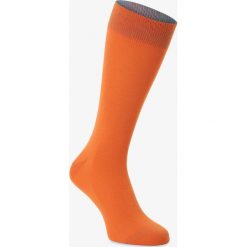 Von Jungfeld - Skarpety męskie, pomarańczowy. Pomarańczowe skarpetki męskie Von Jungfeld, bez wzorów, z bawełny. Za 49,95 zł.