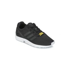 Buty Dziecko adidas ZX FLUX J. Czarne trampki dziewczęce Adidas, bez wzorów, bez zapięcia. Za 199,99 zł.