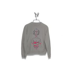 Bluza Miecz Męska. Szare bluzy damskie Failfake, xxl, bez wzorów, bez kołnierzyka, bez rękawów, bez kaptura. Za 170,00 zł.