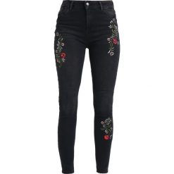 Even&Odd Jeans Skinny Fit black denim. Czarne rurki damskie Even&Odd. Za 149,00 zł.