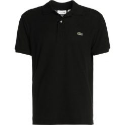 Lacoste CROCODIL Koszulka polo black. Czarne koszulki męskie Lacoste, xs, bez wzorów, z bawełny, polo, bez rękawów. Za 379,00 zł.