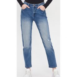 Jeansy boyfriend - Niebieski. Niebieskie jeansy damskie House. Za 99,99 zł.