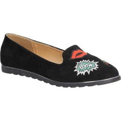 Lordsy haftowane Casu 7-X7988A. Czarne lordsy damskie Casu. Za 39,99 zł.