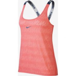 Bluzki, topy, tuniki: Nike Koszulka damska Tank Elastka Jaq różowa r. M (898249-824)