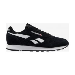 Reebok Classic Classic Leather Tenisówki Czarny. Czarne trampki męskie Reebok Classic, bez wzorów, ze skóry, bez zapięcia. Za 343,95 zł.
