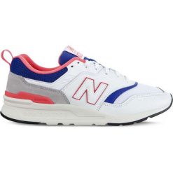 Wygodne Białe Sneakersy New Balance CM997HAJ. Białe sneakersy damskie Molly.pl, ze skóry. Za 369,00 zł.