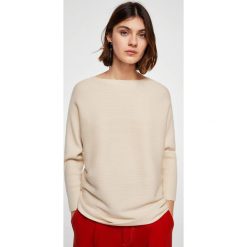 Mango - Sweter Vanesa. Szare bez kategorii Mango, s, z poliesteru, z dekoltem w łódkę. W wyprzedaży za 99,90 zł.