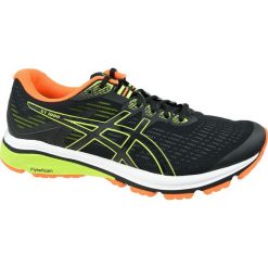 Asics GT-1000 8 1011A540-003 48 Czarne. Czarne buty sportowe męskie Asics, bez zapięcia, do biegania. W wyprzedaży za 369,99 zł.