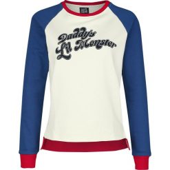 Suicide Squad Daddy's Lil Monster Bluza damska wielokolorowy. Szare bluzy z nadrukiem damskie Suicide Squad, s, z krótkim rękawem, krótkie. Za 99,90 zł.