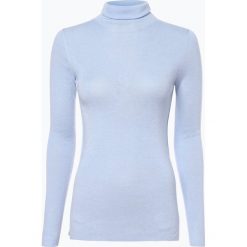 Marc Cain Collections - Sweter damski z dodatkiem kaszmiru, niebieski. Niebieskie swetry damskie marki Marc Cain Collections, bez wzorów, z kaszmiru, bez rękawów, bez kaptura. Za 599,95 zł.