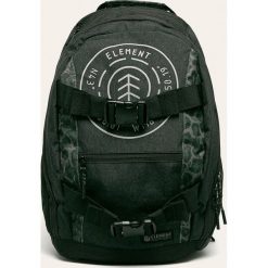 Element - Plecak. Czarne plecaki damskie Element, w paski, z poliesteru. Za 289,90 zł.