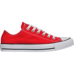 Buty Converse Chuck Taylor All Star (M9696). Czerwone buty dziewczęce sportowe marki Converse, na wiosnę, bez wzorów, z materiału, bez zapięcia. Za 229,99 zł.