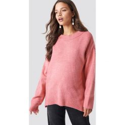 Trendyol Sweter Bike Collar - Pink. Szare swetry klasyczne damskie marki Vila, l, z bawełny, z okrągłym kołnierzem. Za 80,95 zł.