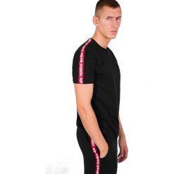 Koszulka Alpha Industries RBF Tape 196508-03. Czarne koszulki męskie Alpha Industries, m, bez wzorów, bez kołnierzyka, bez rękawów. Za 120,99 zł.