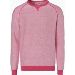 Swetry klasyczne męskie: DENIM by Nils Sundström – Sweter męski, różowy