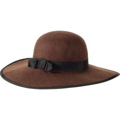 Kapelusz filcowy z kolekcji Maite Kelly bonprix brązowo-czarny. Pomarańczowe kapelusze damskie marki bonprix, eleganckie. Za 59,99 zł.