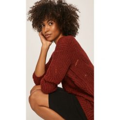 Only - Sweter. Żółte swetry damskie ONLY, s, bez wzorów, z dzianiny, bez rękawów, bez kaptura. W wyprzedaży za 49,90 zł.