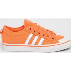 Adidas Originals - Buty Nizza. Pomarańczowe buty sportowe damskie ze skóry, sportowe. W wyprzedaży za 199,90 zł.
