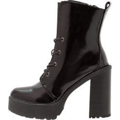 Botki damskie: Call it Spring POLOSKO Botki na obcasie black