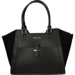 Torba - 8-012-O NE-NE. Żółte torebki klasyczne damskie Venezia, ze skóry. Za 399,00 zł.