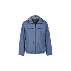 Kurtki wiatrówki Timberland KIBBY. Niebieskie kurtki męskie Timberland, s, bez wzorów, bez kaptura. W wyprzedaży za 524,30 zł.