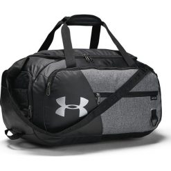 Under Armour Undeniable 4.0 Small Torba sportowa Czarny Szary. Szare torby męskie sportowe Under Armour, bez wzorów, z poliesteru, sportowe. Za 188,95 zł.