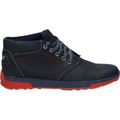 Botki męskie - 310 NAB BL SC. Czarne botki męskie Venezia, z nubiku. Za 329,00 zł.