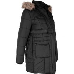 Kurtka ciążowa bonprix czarny. Czarne kurtki damskie bonprix, bez wzorów. Za 249,99 zł.