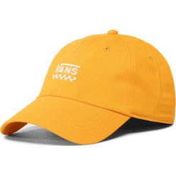 Czapka z daszkiem VANS - Court Side Hat VN0A31T6SOE1 Cadmium Yellow. Żółte czapki damskie Vans, bez wzorów, z bawełny. W wyprzedaży za 119,00 zł.