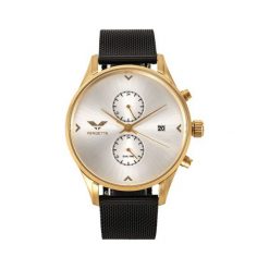Zegarek Vendetta Zegarek męski MIDTOWN GOLD/SILVER VE1029 uniwersalny. Szare zegarki męskie Vendetta. Za 503,10 zł.