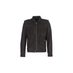 Kurtki skórzane Pepe jeans NARCISO. Czarne kurtki męskie Pepe Jeans, m, bez wzorów, z jeansu, bez kaptura. Za 1055,20 zł.