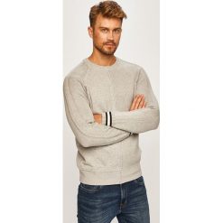 Diesel - Sweter. Szare swetry męskie Diesel, xl, bez wzorów, z elastanu, z okrągłym kołnierzem, bez kaptura. W wyprzedaży za 539,90 zł.