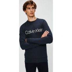 Calvin Klein - Bluza. Szare bejsbolówki męskie Calvin Klein, l, z nadrukiem, z bawełny, bez kaptura. Za 359,90 zł.